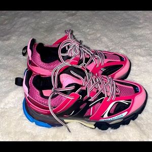 Balenciaga Pink Track Sneakers